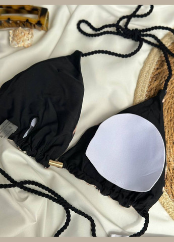 Бежевий жіночий роздільний купальник wild temtation леопардовий No Brand