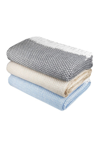 Плед бавовняний Букле 200x220 см Love You 4633 (315690701)