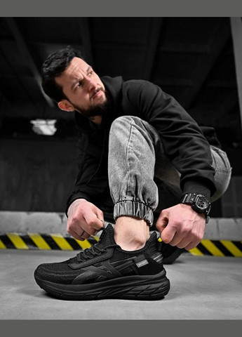 Чорні Літні чоловічі кросівки ultra No Brand