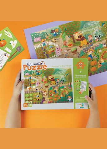 Детский Виммельпазл "Лето в деревне" 300558, 60 элементов DoDo Toys (336331599)