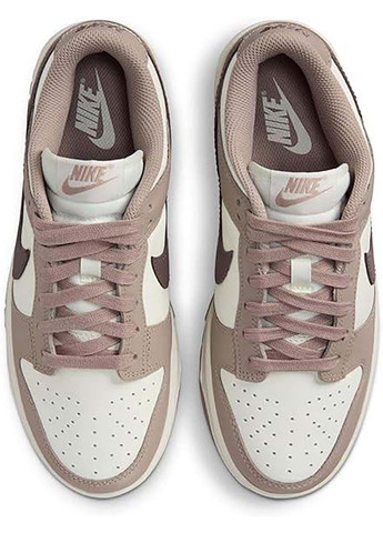 Женские Кроссовки W DUNK LOW Бежевый Nike бежевые демисезоны (367188644)