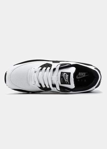 Чорно-білі всесезон кросівки чоловічі nike air max 90 black white | найк аір макс 90 чорно-білі No Brand