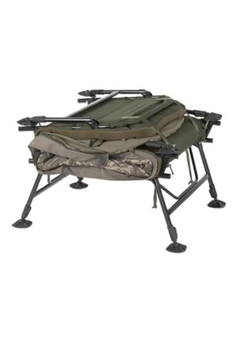 Розкладачка Indulgence HD40 Sleep System 8 Legs Camo 212х83х38см Nash (342323038)