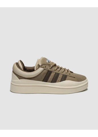 Кроссовки женские Adidas Brown No Brand Campus x Bad Bunny коричневые демисезоны (369382055)