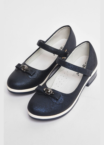 Туфлі дитячі для дівчинки темно-синього кольору Let's Shop (289456747)