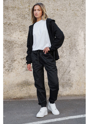 Жіночі Бавовняні Штани Джогери 2026 Black Without (366740759)