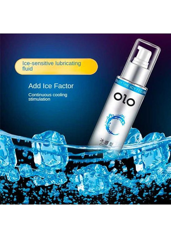 Охолоджувальний лубрикант "OLO Cooling" 60 мл - Ментоловий - Інтимна змазка - (372734282)