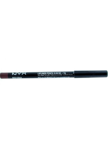 Контурный карандаш для губ Slim Lip Pencil COLA (SPL832) NYX Professional Makeup (279364190)
