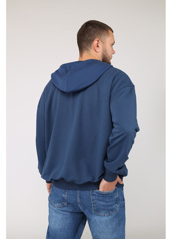 Толстовка на молнии мужская цвет синий ЦБ-00281918 Yuki (355183497)