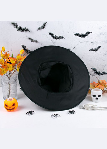 Шляпа ведьмы, колпак волшебника Черная однотонная A.G. (299770170)