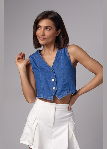 Женский джинсовый жилет в классическом стиле Liton (296469652)