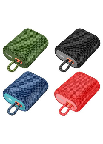 Портативна бездротова блютуз колонка BS47 | Bluetooth5.0, TWS, TF-card, FM-Radio, 3H Red Hoco (368698141)