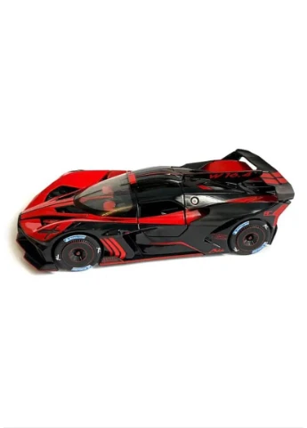 Машина Bugatti Bolide 2400 червона, 1:24 АВТОПРОМ (396493679)