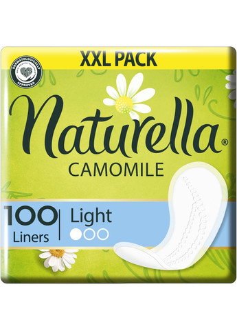 Щоденні прокладки (8001090603807) Naturella camomile light 100 шт. (268144588)