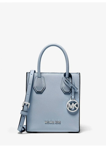 Сумка Mercer Extra-Small Pebbled Leather Crossbody Bag Light Blue 35H1SM9C0L-PALE-BLUE-69174 Michael Kors (398036513)