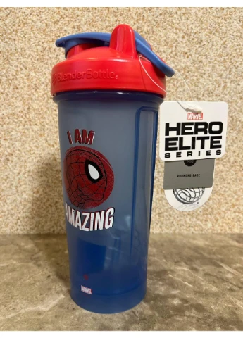 Шейкер спортивний BlenderBottle Classic Loop PRO 28oz/820ml Marvel Spider Man (600558) Blender Bottle (362916201)