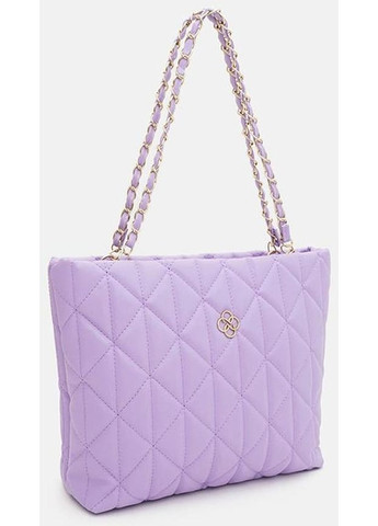 Сумка шоппер женская из экокожи на плечо большая Фиолетовый 39071 Monsen (353302695)