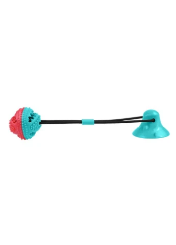 Іграшка для собак PetFun Силовий м'яч на канаті з присоскою L Ø 7 см x 30 см 0109/T BronzeDog (275399294)