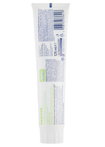 Зубна паста на основі цілющих трав Krauter 125 мл. Dontodent (331787253)