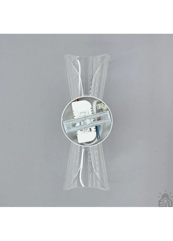 Світильник-бра керований світлодіодний DIO 12 Вт 230х80х95 мм Білий ESLLSE (365650730)