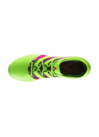 Салатові футзалки ace 16.3 firm ground indoor boots всесезон adidas