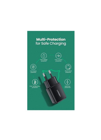 Зарядное устройство USB Wall Charger (Black(UGR-50459) Ugreen ED011 (368698343)