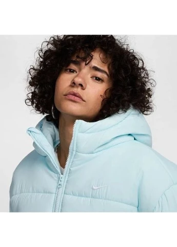 М'ятна демісезонна куртка w nsw tf synfl nk clsc pfr Nike