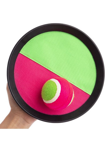 Набор для игры на природе Поймай мяч (Кэтчбол) MT-0493 (тарелка 2шт d-20,5см, 1 мяч, пластик, PVC) SP-Sport (361434167)