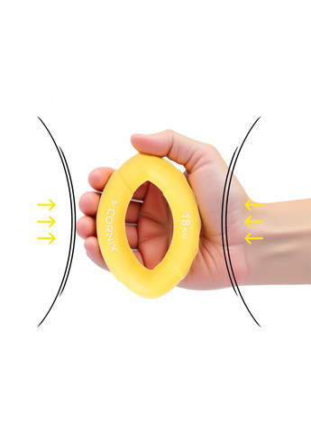 Еспандер кистьовий силіконовий 18 кг Cornix XR-0073 (323163796)