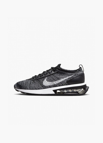 Чорні Осінні кросівки чоловічі air max flyknit racer black dj6106-001 Nike