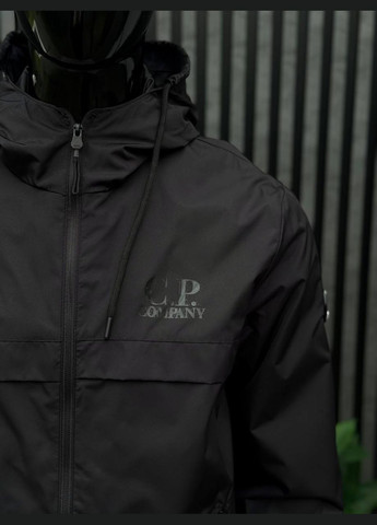Чорна демісезонна вітровка No Brand