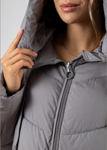 Сірий зимній Пуховик Towmy