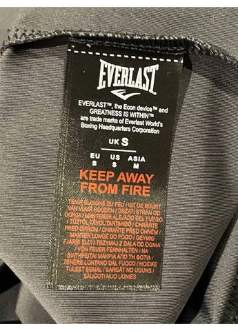 Спортивна кофта олімпійка топ футболка Everlast Half Zip Top Shark Grey (393669615)