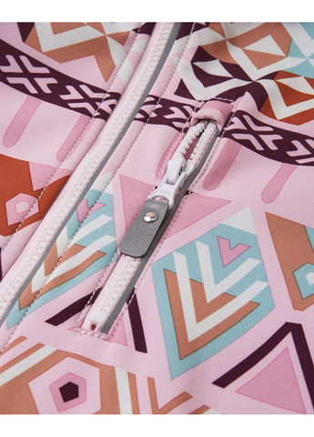 Світло-рожева демісезонна куртка softshell Reima Vantti