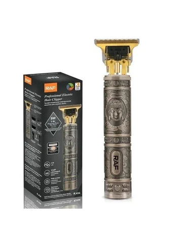 Аккумуляторный триммер RAF R.434 для бороды и усов, USB, 4 насадки No Brand (378371820)