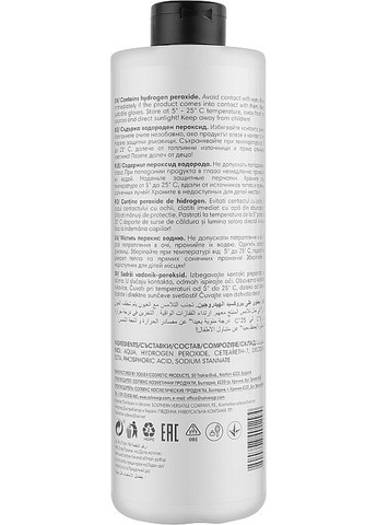 Окислитель 6% - Artisto 1000ml (992900-124667) Elea Professional (369548795)