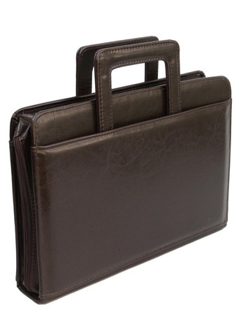 Папка-портфель из эко кожи коричневая JPB (361157205)