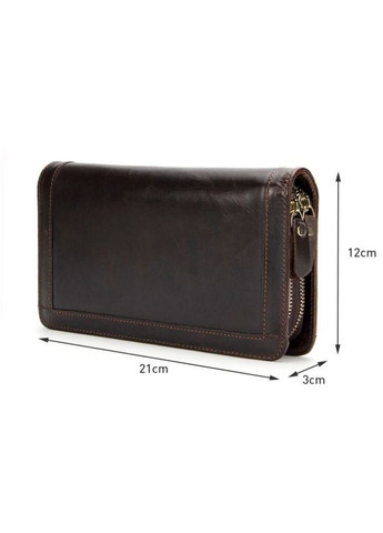 Клатч мужской с ремнем 14679 Коричневый Vintage (331910657)