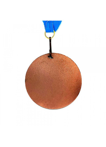 Медаль спортивная 6,5 см с лентой за ІІІ место J2601В () SNS (316141427)