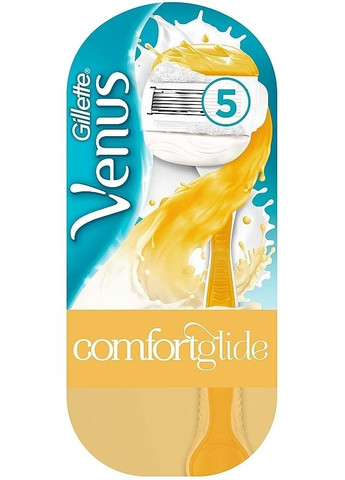 Бритва с 1 сменной кассетой Venus and Olay Бритва женская Venus & Olay (2-570202) Gillette (369790606)