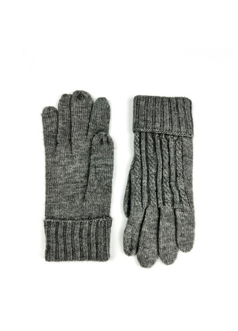 Перчатки Smart Touch женские вязаные шерсть с акрилом серые АРИАН LuckyLOOK 291-454 (290278065)