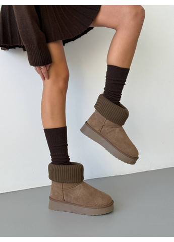 Угги з імітацією шкарпеток Helen (365548670)