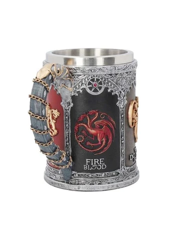 Кухоль Гра Престолів З Нержавіючої Сталі. Чашка Game Of Thrones. Кружка Winter Is Coming Seli No Brand (393580948)