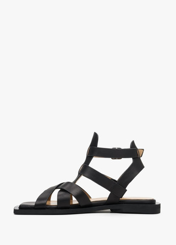 сандалии, цвет черный Estro