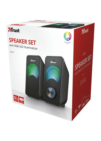Колонки Arys RGB 2.0 Compact (23120) Trust (322937442)