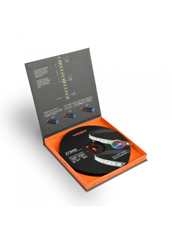 LED лента DC12V 120W 10M 2700K Ra98 IP20 (VL-LST28144-12122-B10) Videx (361066838)