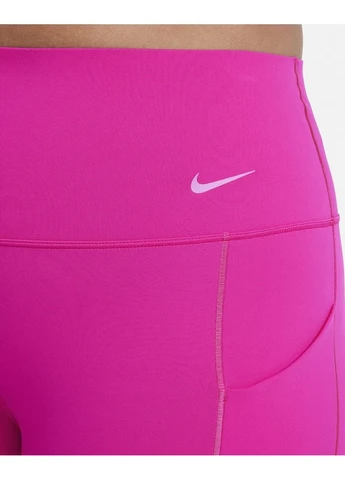 Розовые леггинсы universa medium-support high-waisted full-length leggings with pockets pink dq5996-615 Nike