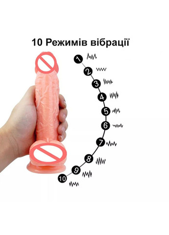 Фаллоимитатор с вибрацией, на присоске, с мошонкой We Love (284279321)