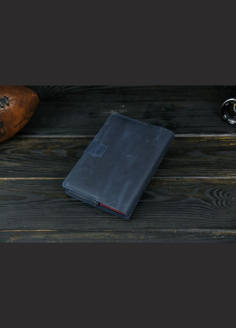 Шкіряна обкладинка для ежедневника формату А5 Модель № 13, натуральна Вінтажна шкіра, колір Синій Berty (299397047)