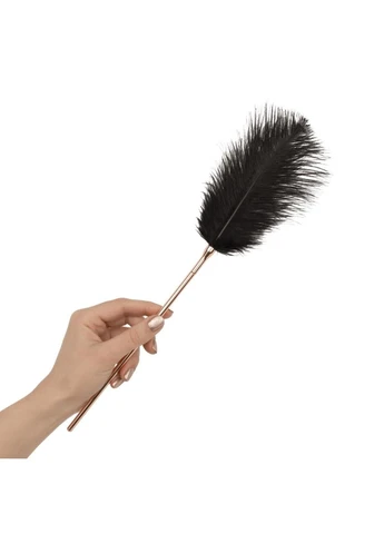 Лоскітка з металевим флогером Feather Tickler & Whip Rosy Gold (395022916)